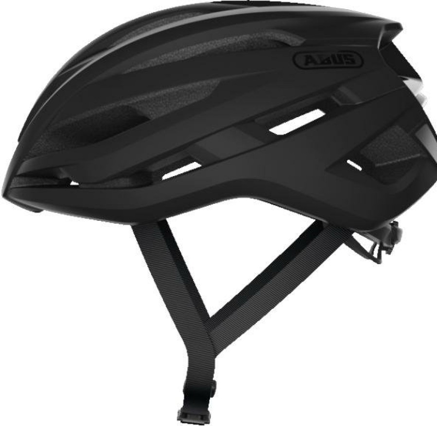 Helmets & Protection Abus Road Bike Helmets | Abus Storm Chaser Road Helmet Black