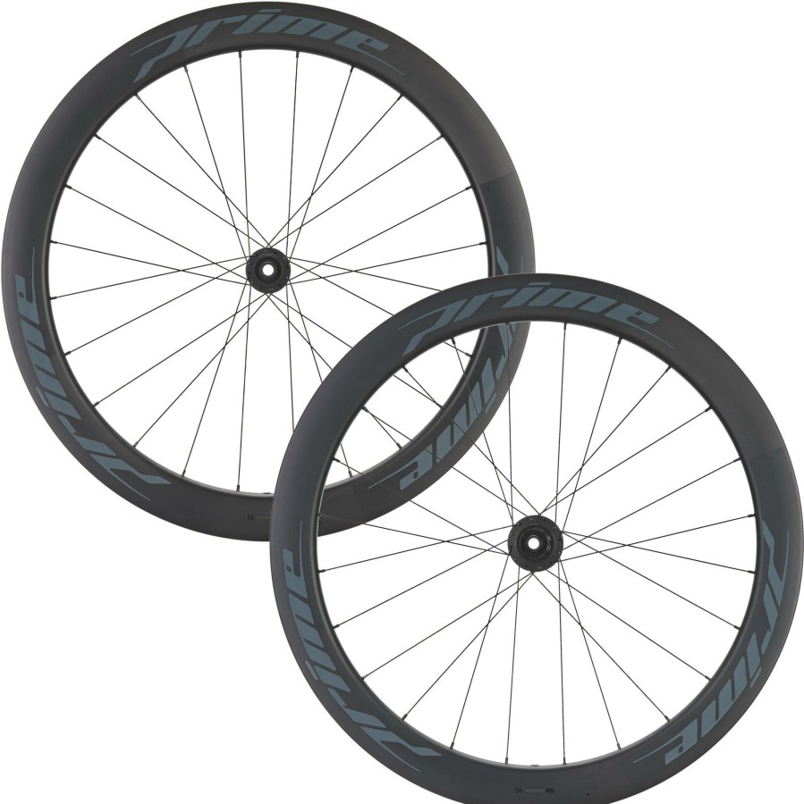 Wheels & Tyres Prime | Prime Doyenne 56 Carbon Disc Wheelset Black