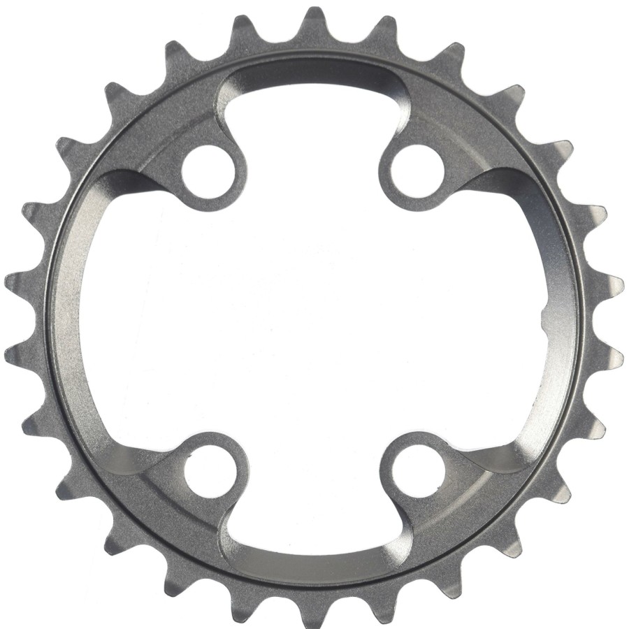 Bike Parts Shimano Chainrings | Shimano Xtr M9000-M9020 2X11 Speed Chainring Silver