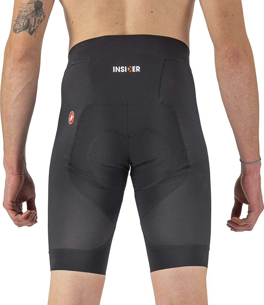 Clothing Castelli Waist Shorts | Castelli Insider Short Black