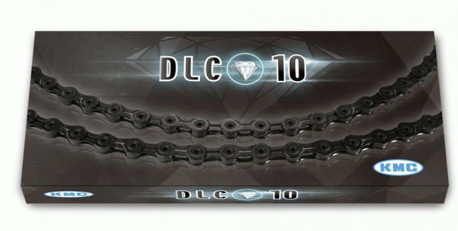 Bike Parts KMC Chains | Kmc Dlc10 10 Speed Chain Black