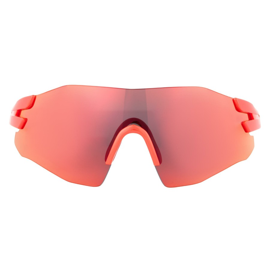 Helmets & Protection DHB Sunglasses | Dhb Aeron Frameless Sunglasses All Red