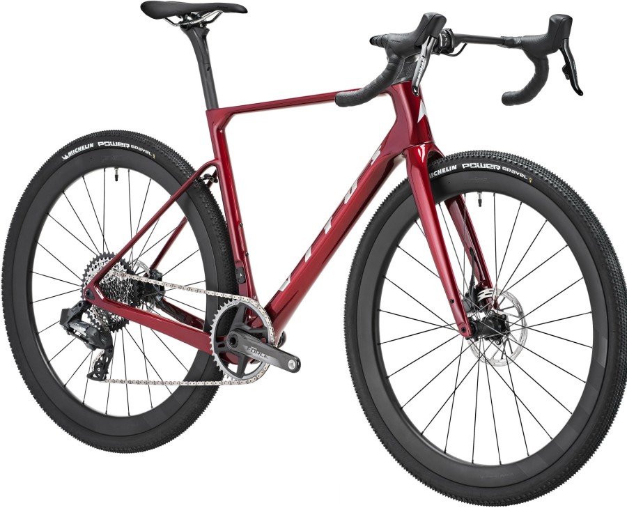 Bikes Vitus | Vitus Venon Evo-Gr Force Axs Gravel Bike Black Cherry