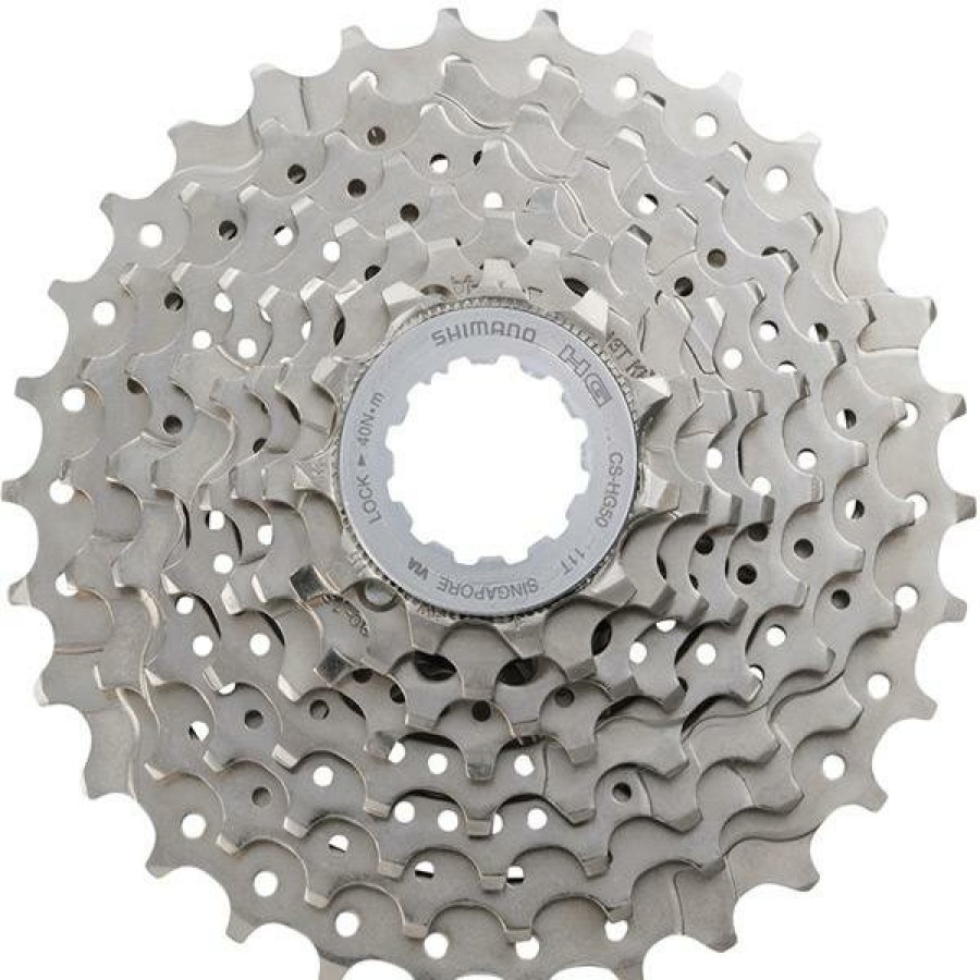 Bike Parts Shimano Cassettes | Shimano Sora Hg50 8 Speed Road Cassette Silver