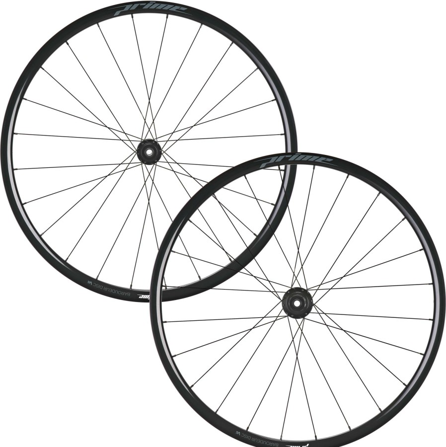 Wheels & Tyres Prime | Prime Baroudeur Disc Alloy Wheelset Black