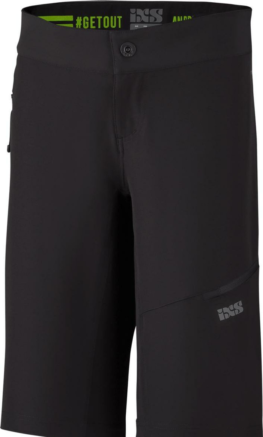 Clothing IXS Baggy Shorts | Ixs Women'S Carve Evo Shorts Black