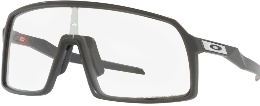 Helmets & Protection Oakley Sunglasses | Oakley Eyewear Sutro Clear Photochromic Sunglasses Matte Carbon