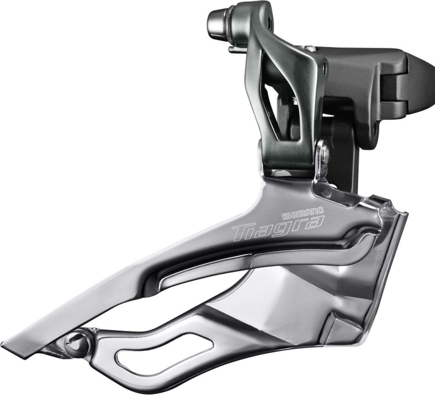 Bike Parts Shimano Derailleurs | Shimano Tiagra 4703 Braze On Front Derailleur Black/Silver