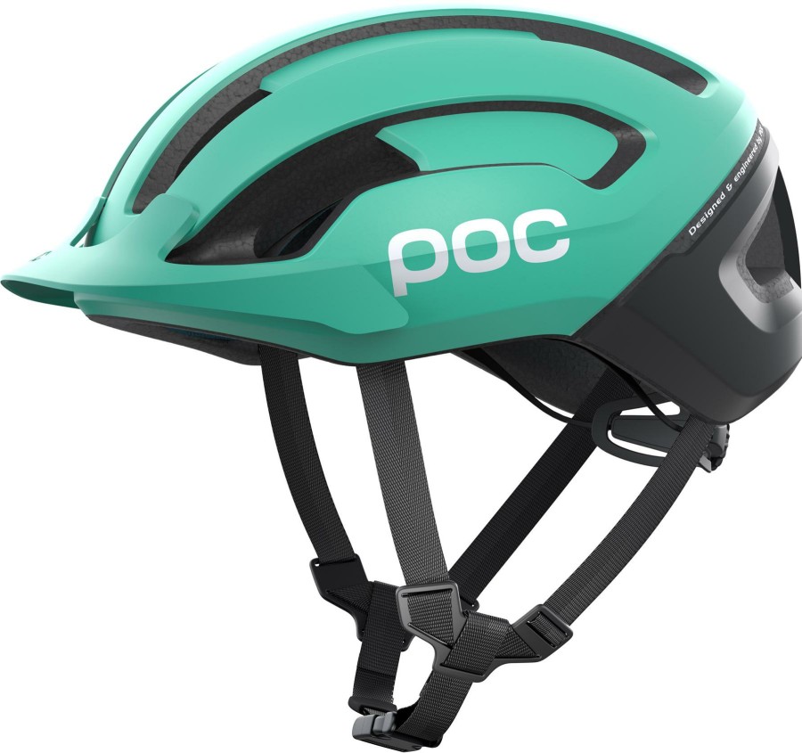 Helmets & Protection POC Road Bike Helmets | Poc Omne Air Resistance Spin Helmet Uranium Black