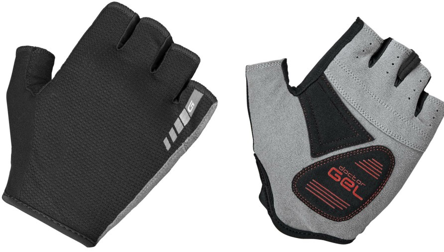 Helmets & Protection GripGrab Gloves | Gripgrab Easyrider Padded Glove Black