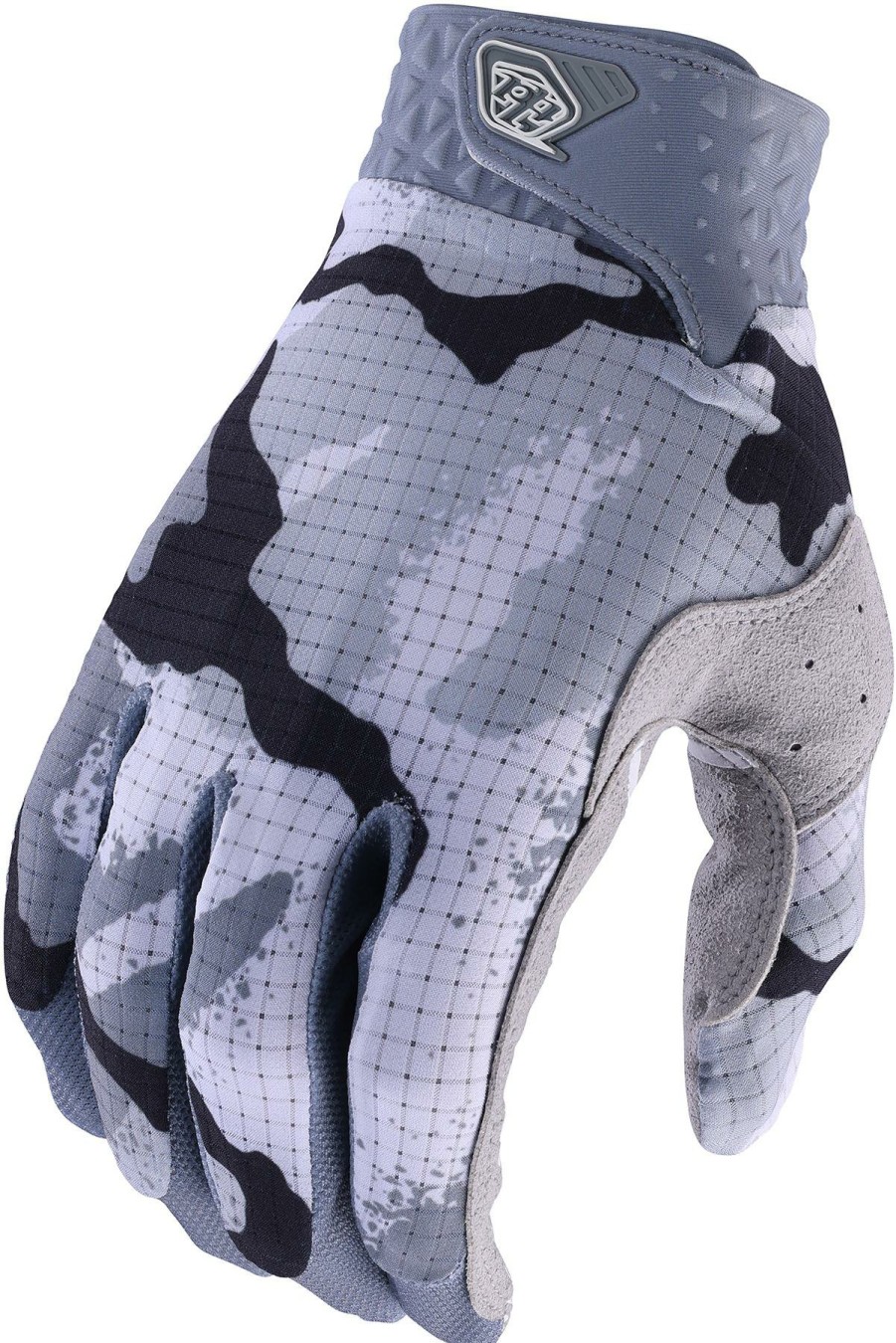 Helmets & Protection Troy Lee Designs Gloves | Troy Lee Designs Camo Air Gloves White/Grey