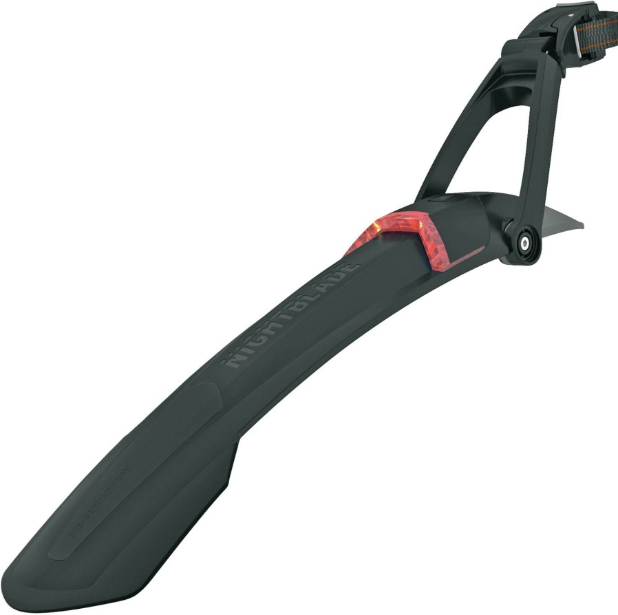 Accessories SKS Mudguards | Sks Nightblade Clip-On Mudguard With Light