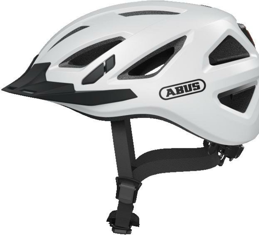 Helmets & Protection Abus Road Bike Helmets | Abus Urban - I 3.0 Helmet White