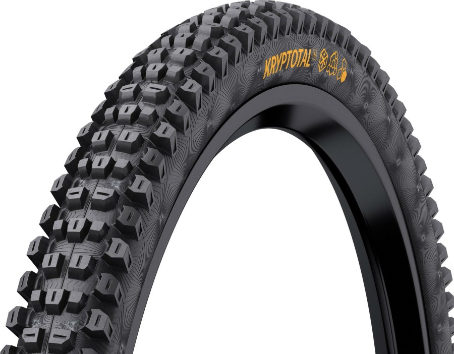 Wheels & Tyres Continental | Continental Kryptotal-F Trail Front Tyre - Endurance Black