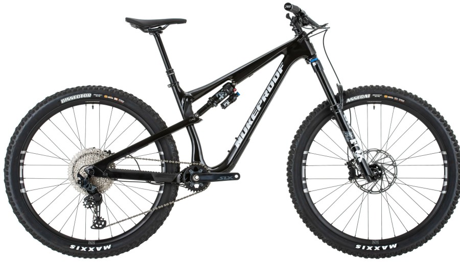 Bikes Nukeproof Full Suspension Mountain Bikes | Nukeproof Reactor 290 Elite Carbon Bike (Slx) Cosmic Black