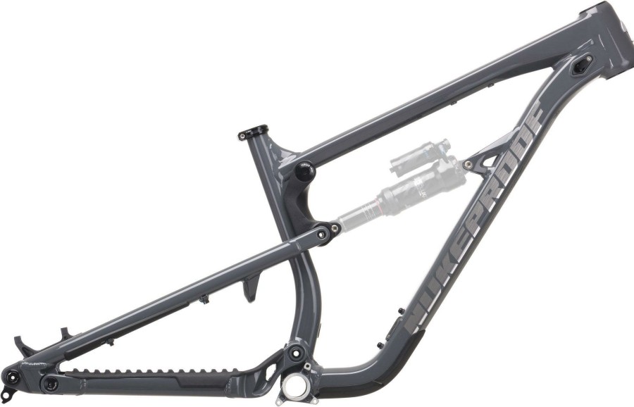 Bike Parts Nukeproof Frames | 2022 Nukeproof Mega 290 Alloy Frame - No Shock Bullet Grey