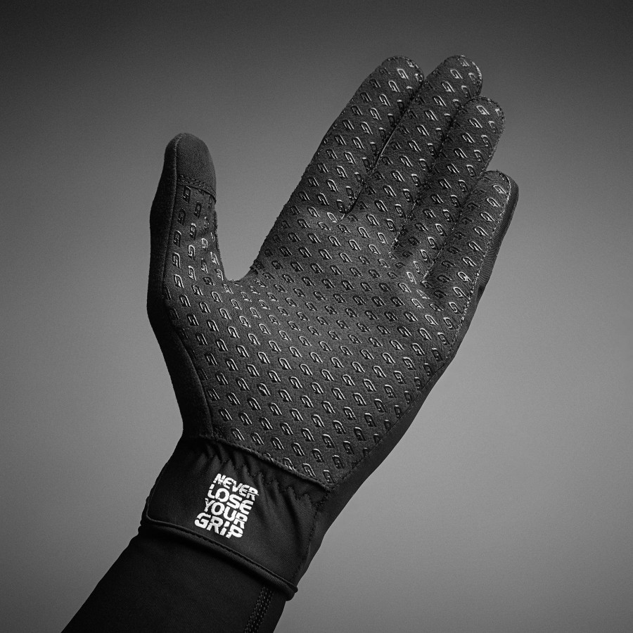 Helmets & Protection GripGrab Gloves | Gripgrab Raptor Windproof Winter Glove Black