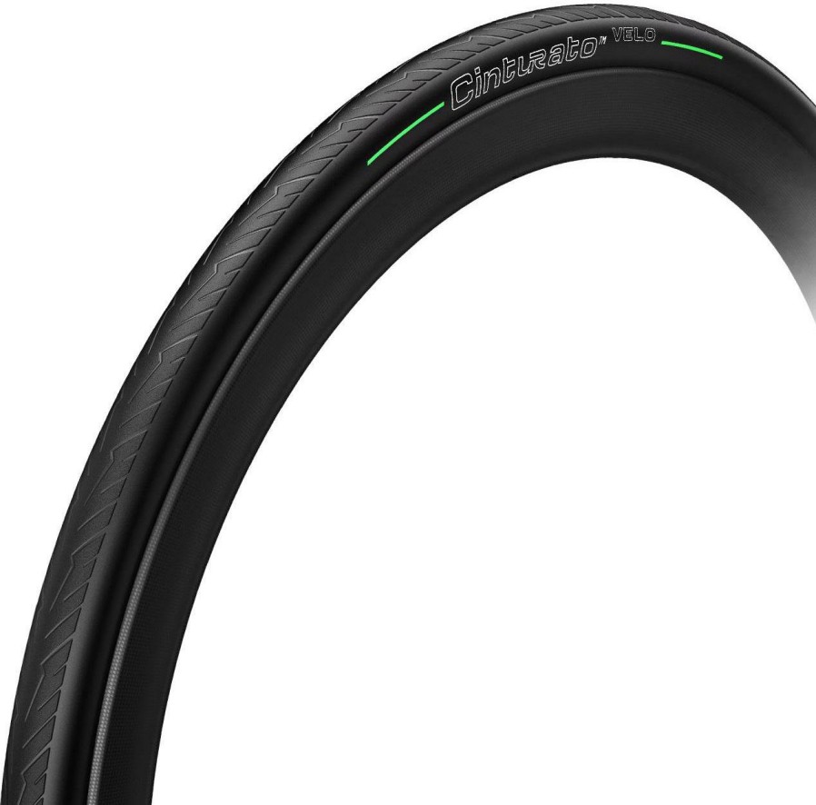 Wheels & Tyres Pirelli | Pirelli Cinturato Velo Tlr Road Tyre Black