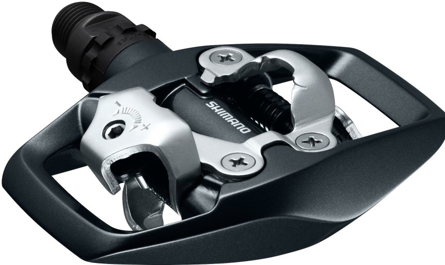 Bike Parts Shimano Clipless Pedals | Shimano Ed500 Light Action Spd Pedal Black