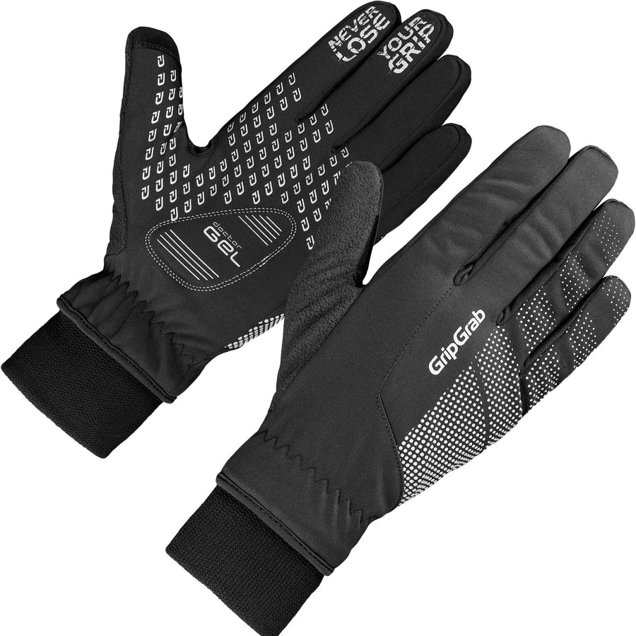 Helmets & Protection GripGrab Gloves | Gripgrab Ride Windproof Winter Glove Black