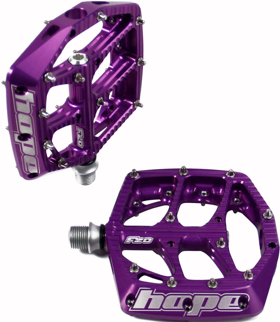 Bike Parts Hope Flat Pedals | Hope F20 Flat Pedals