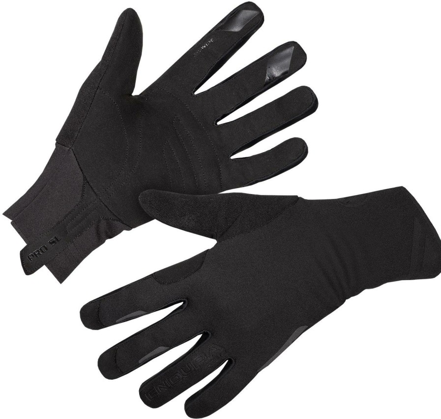 Helmets & Protection Endura Gloves | Endura Pro Sl Windproof Gloves Ii Black