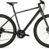 Bikes Cube | Cube Hyde Trekking City Bike (2023) Metal Grey - Black