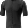 Clothing Castelli Short Sleeve Jerseys | Castelli Blackout Limited Edition Gabba Ros Light Black/Reflex