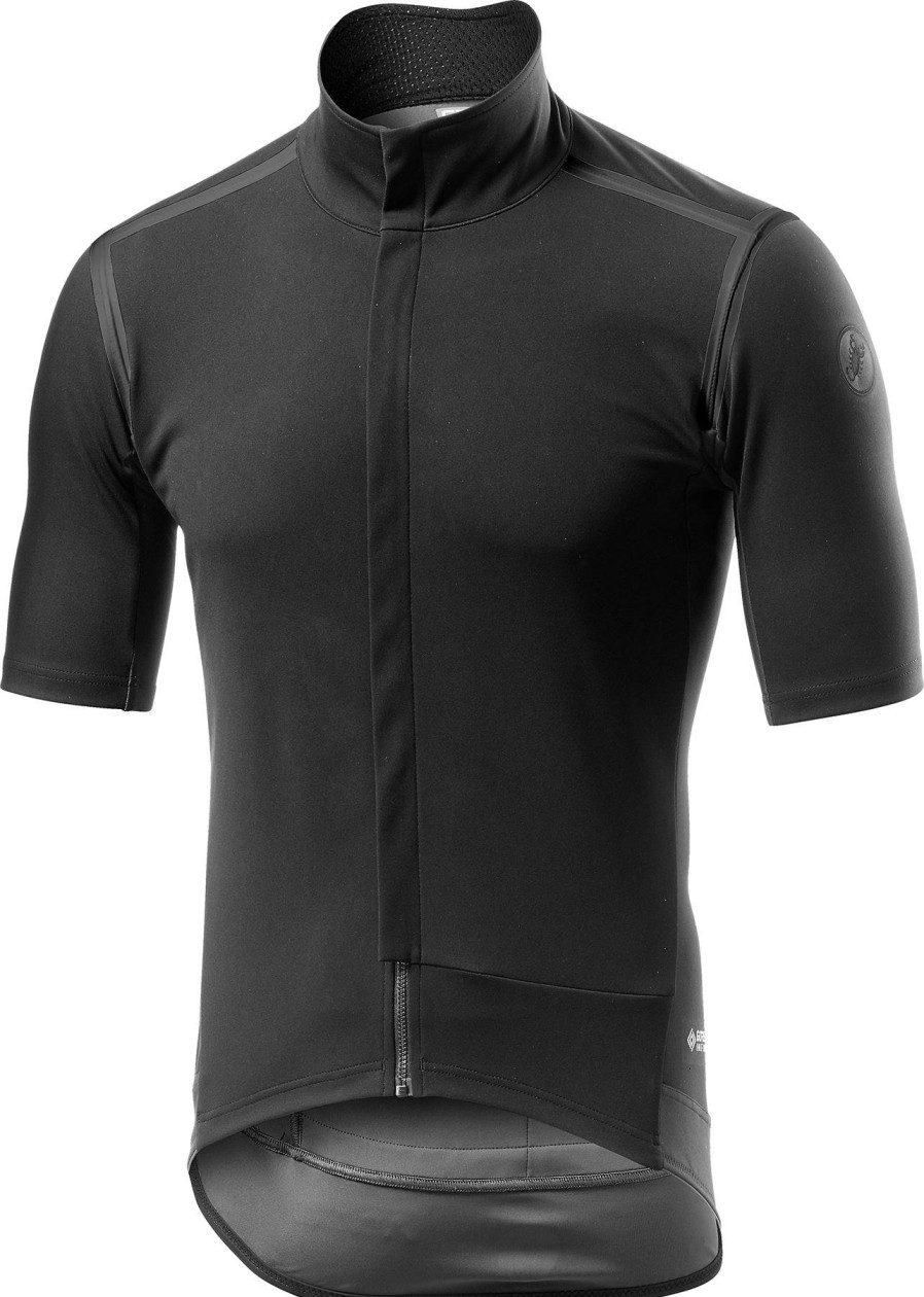 Clothing Castelli Short Sleeve Jerseys | Castelli Blackout Limited Edition Gabba Ros Light Black/Reflex