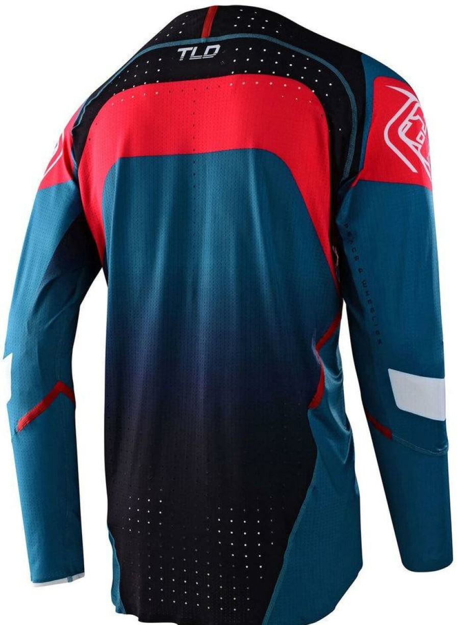 Clothing Troy Lee Designs Long Sleeve Jerseys | Troy Lee Designs Sprint Ultra Jersey Black/White