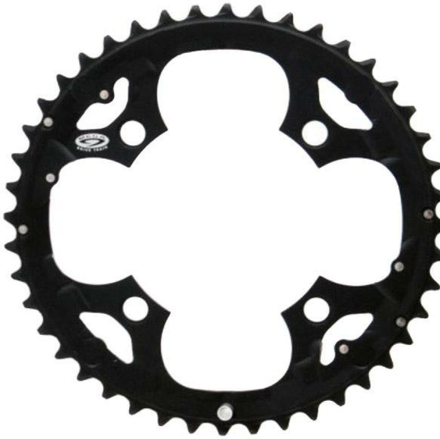 Bike Parts Shimano Chainrings | Shimano Deore Fcm590 9 Speed Triple Chainrings Grey