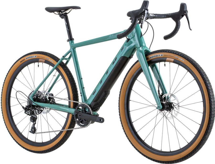 Bikes Vitus | Vitus E-Substance Aluminium Apex Gravel Bike (Fazua) Sage Green