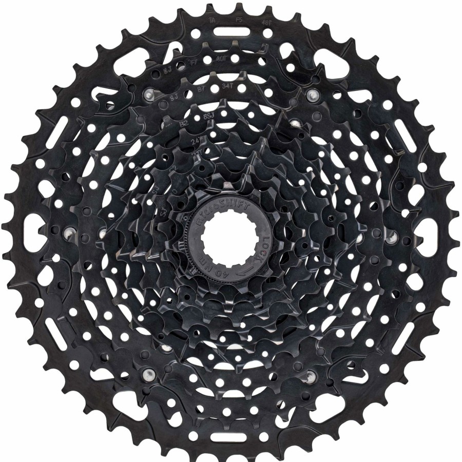 Bike Parts microSHIFT Cassettes | Microshift Advent X H104 10 Speed Mtb Cassette Black