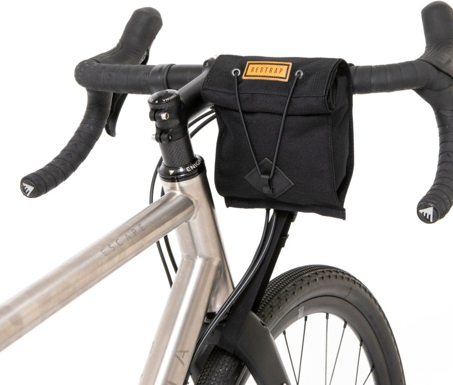 Accessories Restrap Bike Bags | Restrap Tech Handlebar Bag Black