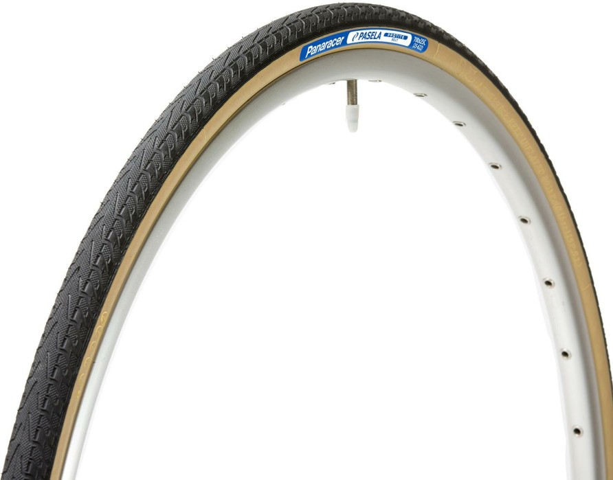 Wheels & Tyres Panaracer | Panaracer Pasela Protite Folding Road-Touring Tyre Black/Tan Wall