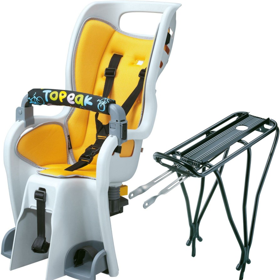 Accessories Topeak Child Seats | Topeak Rack & Babyseat Ii Child Seat Black