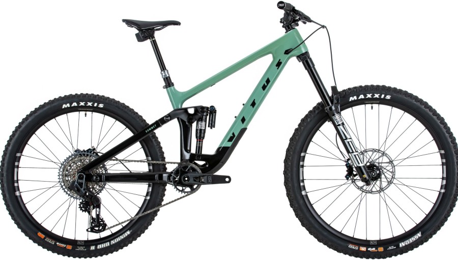 Bikes Vitus Full Suspension Mountain Bikes | Vitus Sommet 297 Amp Mountain Bike Vitus Green - Black