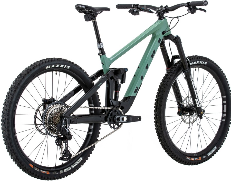 Bikes Vitus Full Suspension Mountain Bikes | Vitus Sommet 297 Amp Mountain Bike Vitus Green - Black