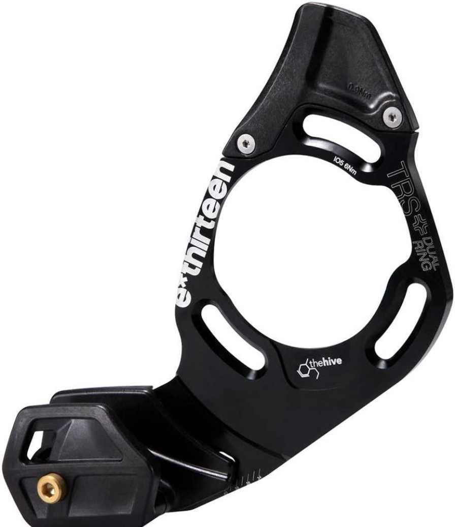 Bike Parts E Thirteen Chain Guides | E Thirteen Trs Dual Ring Chain Guide Black