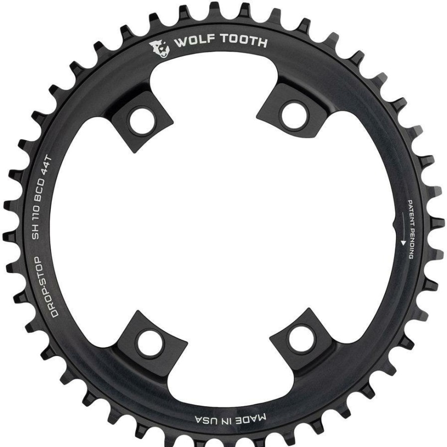 Bike Parts Wolf Tooth Chainrings | Wolf Tooth Chain Ring (110 Bcd) Black