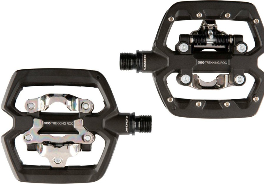 Bike Parts Look Clipless Pedals | Look Geo Trekking Roc Spd Bike Pedals 2020