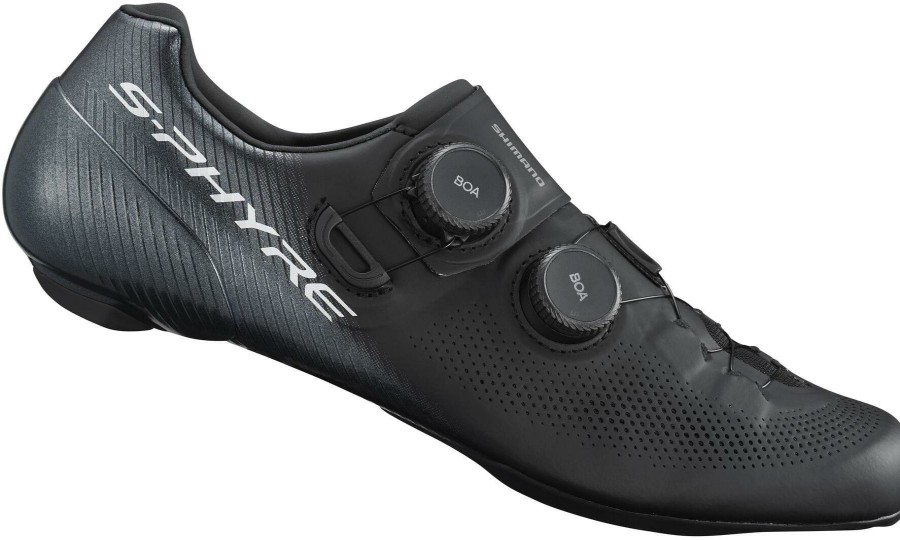 Footwear Shimano | Shimano Rc9 Spd-Sl S-Phyre Road Shoes (Rc903) Black